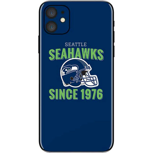 NFL Seattle Seahawks Helmet iPhone 11 Skin